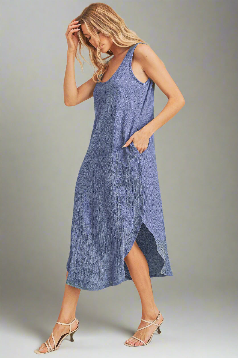 Sunstone - S - Tank Dress With Pockets