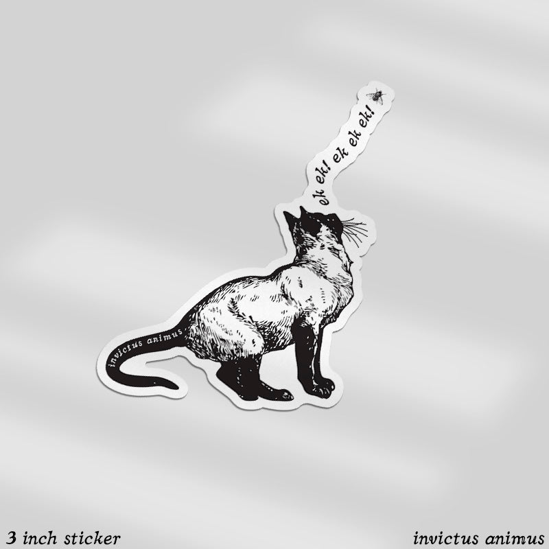 Ek ek ek! - Cat - Vinyl Sticker