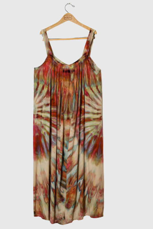 Boulder Opal - L - Linen Blend Jumpsuit