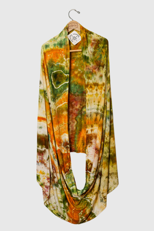 Citrus Grove - Seamless Rayon Infinity Shawl - 70x36
