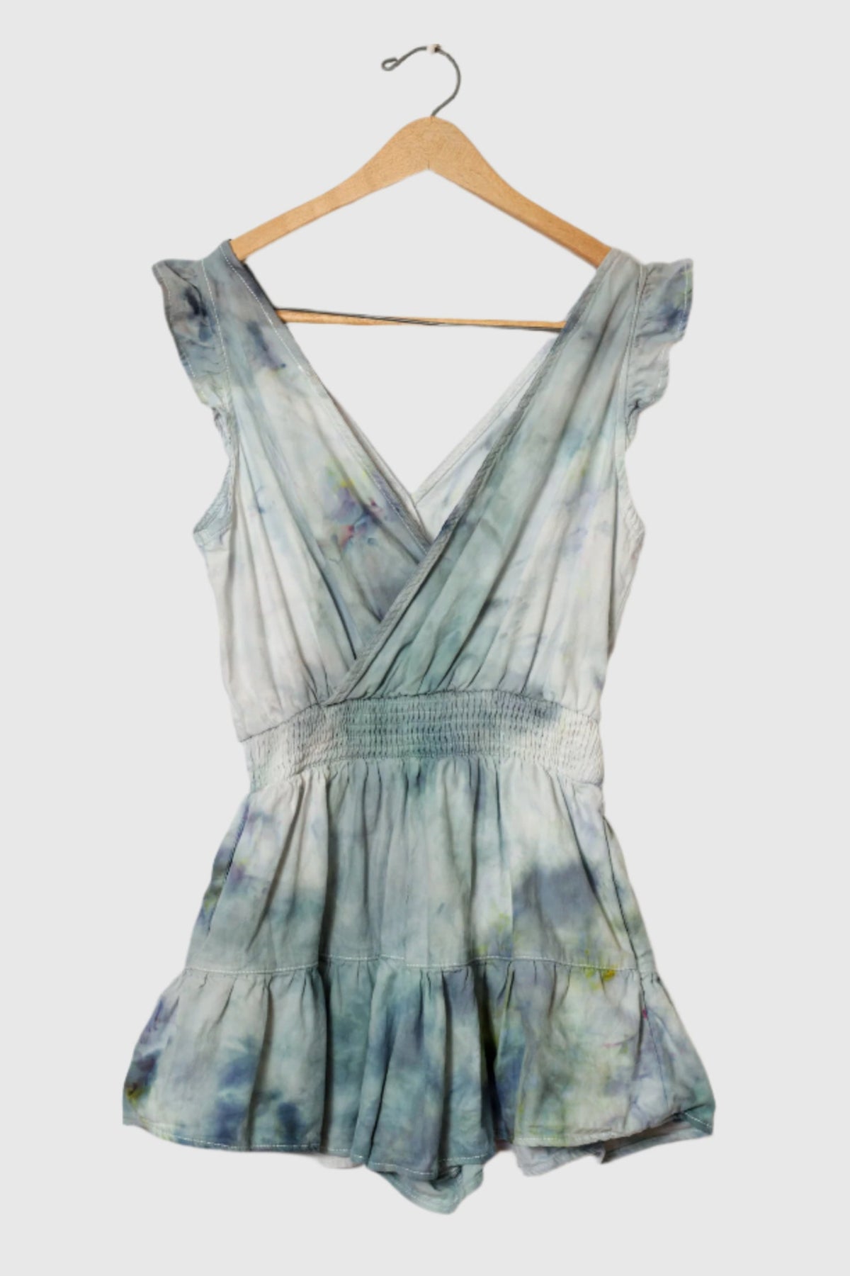 Delphinium - M - Ruffle Romper
