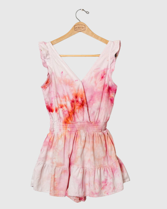 Hydrangea - S - Ruffle Romper
