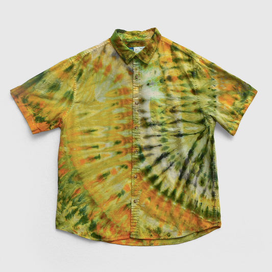 Spruce Tips - Linen Blend Shirt - XL