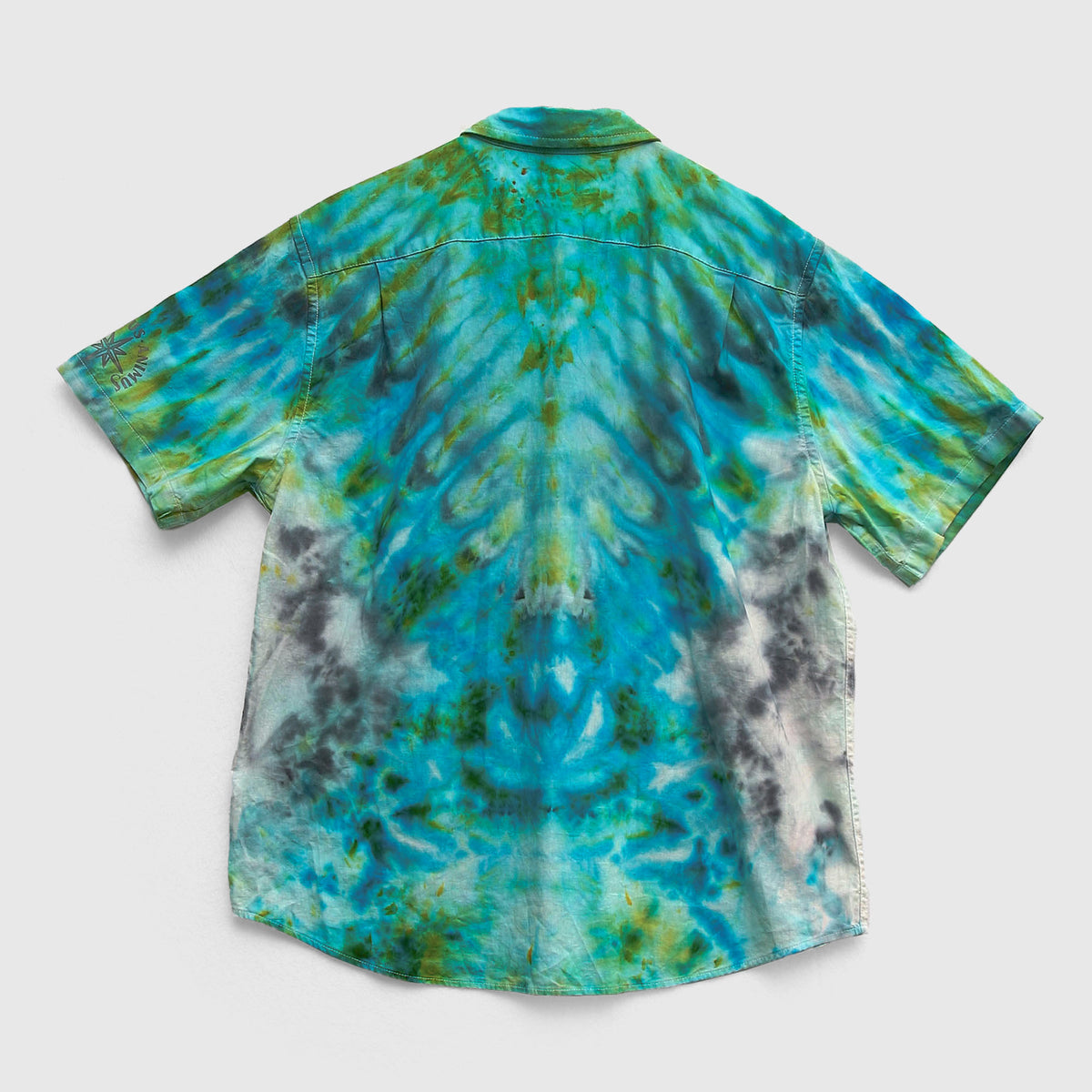 Mermaids Fin - Linen Blend Shirt - XL