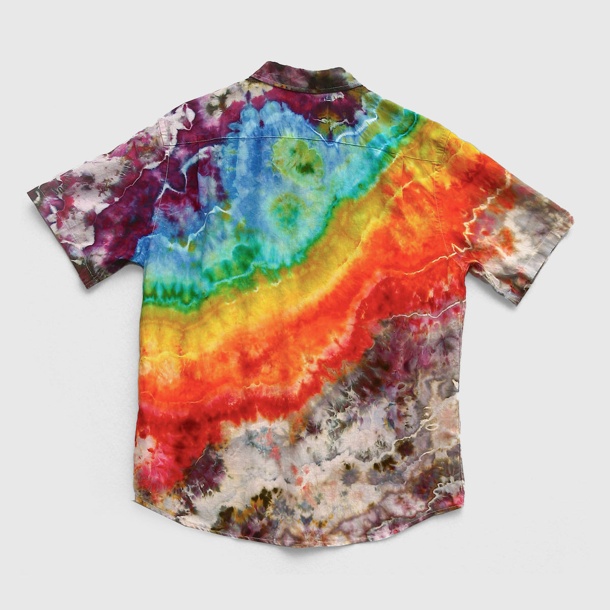 Sunshine After the Rain - Linen Blend Shirt - L