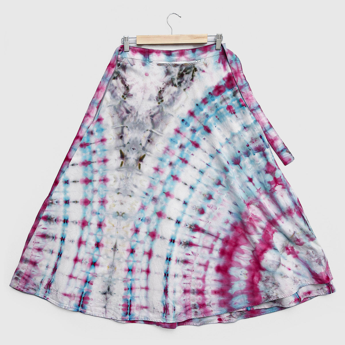 Forget-me-not Valley - Wrap Skirt - XL