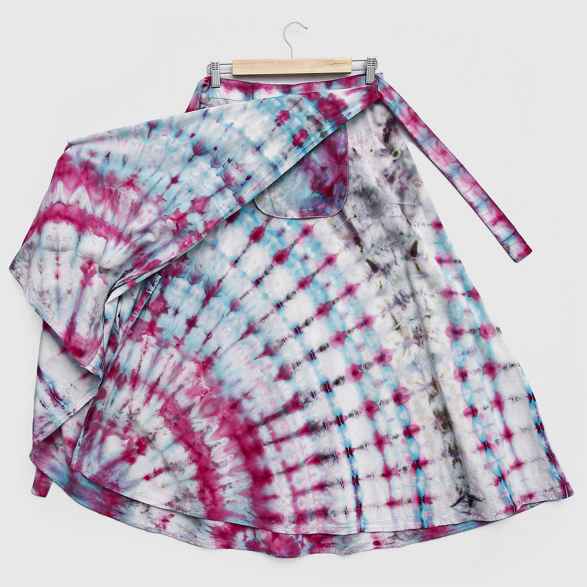 Forget-me-not Valley - Wrap Skirt - XL