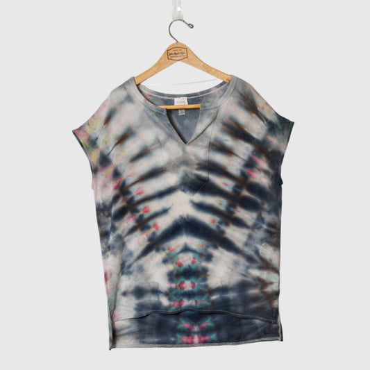 Tidepool - S - Oversize Sleeveless Boxy Blouse