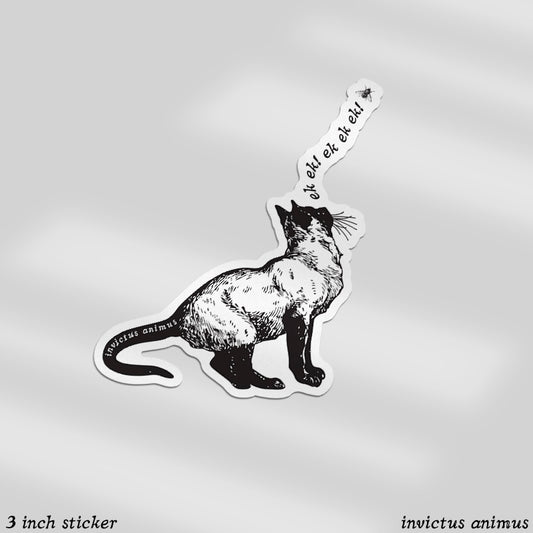 Ek ek ek! - Cat - Vinyl Sticker